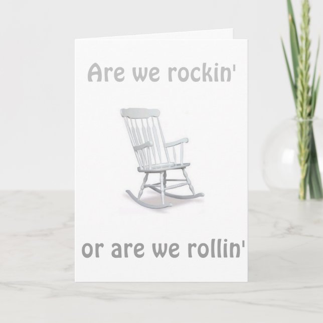 ROCKIN'S ELLER ROLLIN'S MUTUAL BIRTHDAY? KORT (Framsida)