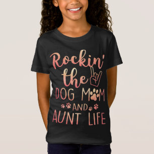 Rockin's-gåvan från Mamma och Moster Life mors dag T Shirt