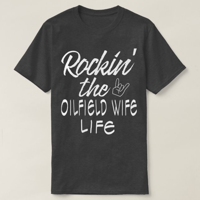 Rockin's Oilfield-frulivet T Shirt (Design framsida)