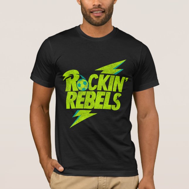 Rockins rebellfartyg t shirt (Framsida)