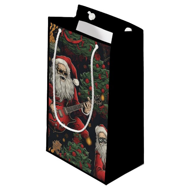 Rockin'Santa Gift Bag (Framsidan Vinklad)