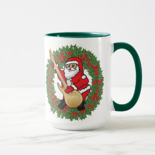 Rockin'Santa Skull Mugg