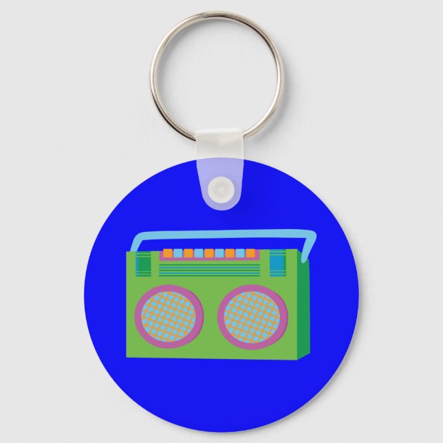 Rockin'Stereo Nyckelring (Framsida)