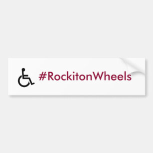 #RockitonWheelsbildekal Bildekal