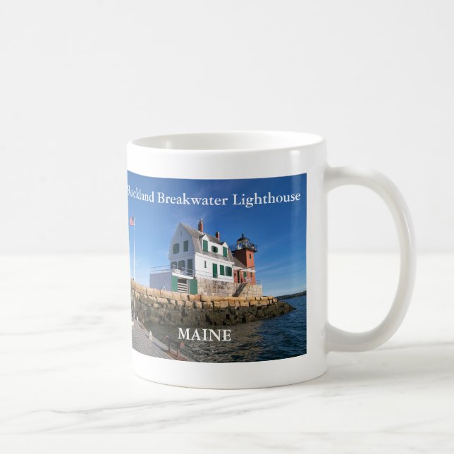 Rockland Breakwater fyr, Maine Mugg (Höger)