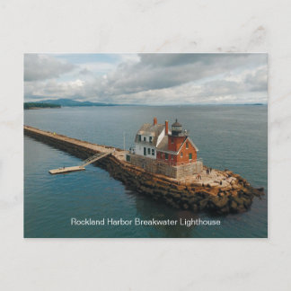 Rockland Harbor Breakwater Lighthouse Vykort
