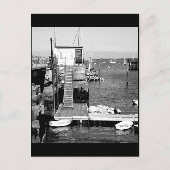 Rockland Harbor Vykort (Framsida)