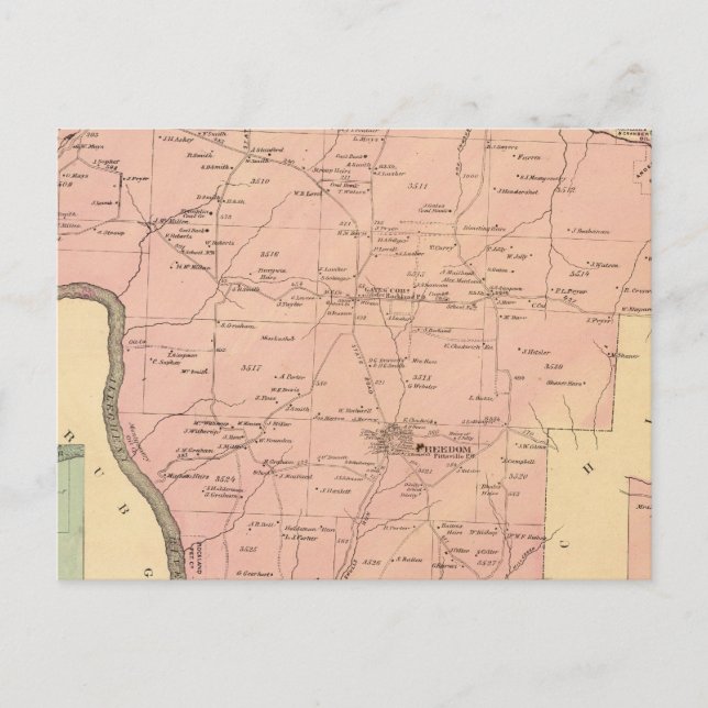 Rockland Township Vykort (Framsida)