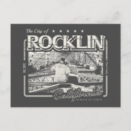 ROCKLIN CALIFORNIA VINTAGE - ROCKLIN CA VYKORT