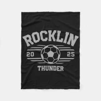 Rocklin Thunder Soccer Fodbold 2025 Hs Fleecefilt