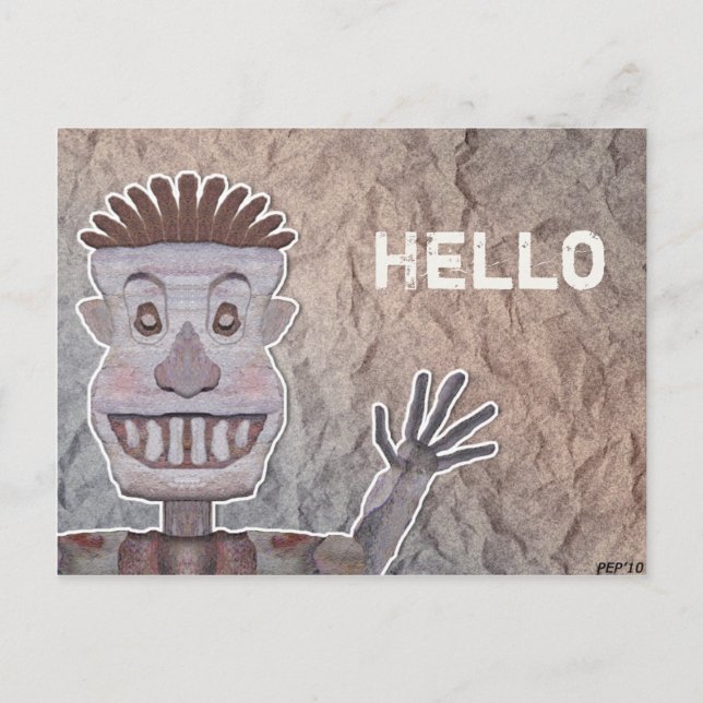 Rockman Vykort (Framsida)