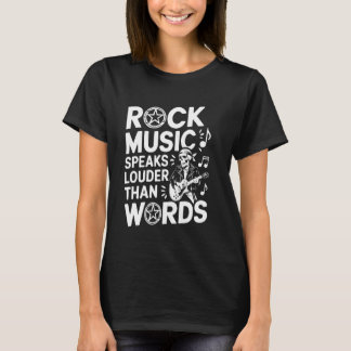 Rockmusikälskare Musiker Rock And Roll Band Rocke T Shirt