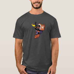 Rock'n röd Panda T Shirt