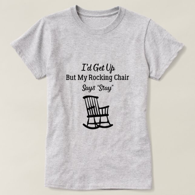 Rockningsstol T Shirt (Design framsida)