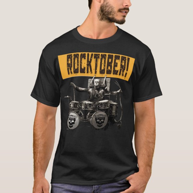 Rockoktober Banner T Shirt (Framsida)