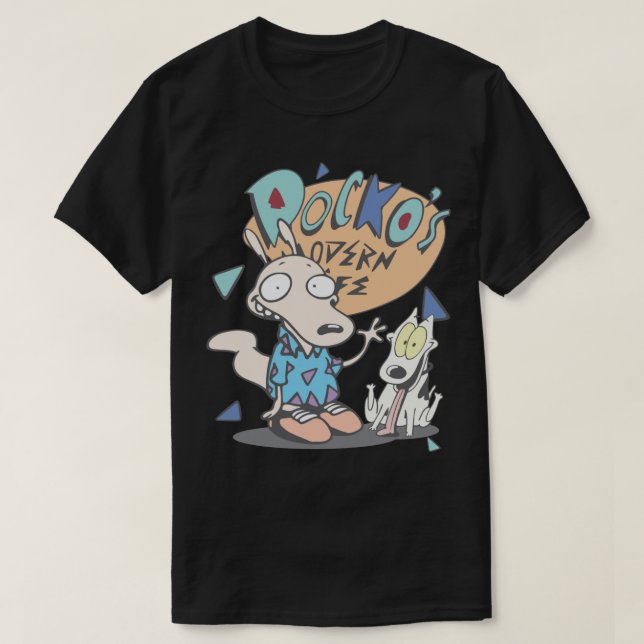 Rockos Modern Life T Shirt (Design framsida)