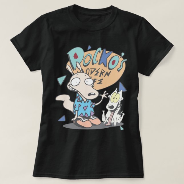 Rockos Modern Life T Shirt (Design framsida)