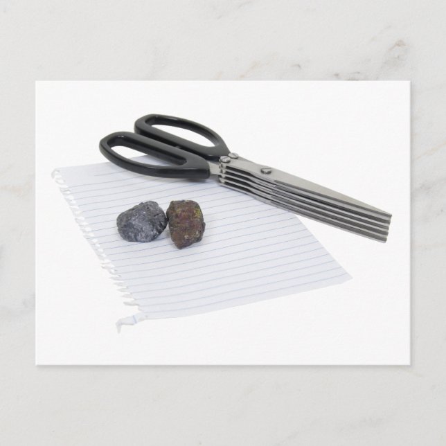 RockPaperScissors060509 Vykort (Framsida)