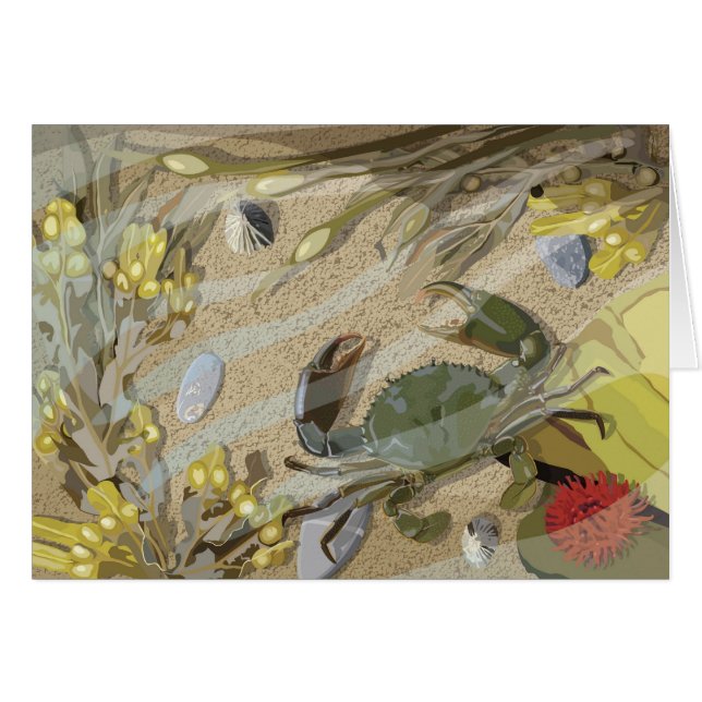 Rockpool Hälsningskort (Framsidan Horizontal)