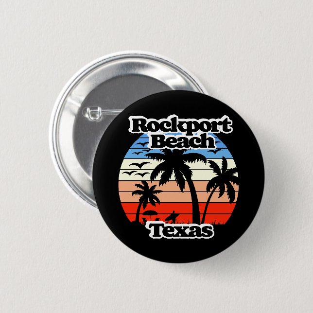 Rockport Beach Texas Knapp (Framsida & baksida)