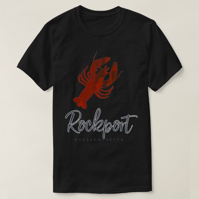 Rockport Lobster T Shirt (Design framsida)