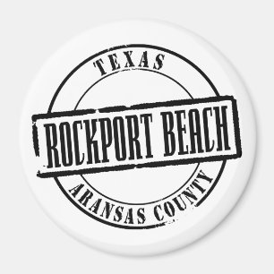 Rockport strandtitel magnet