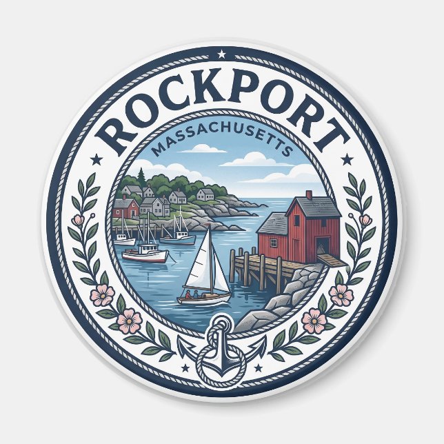 Rockport USA Magnet (Framsidan)