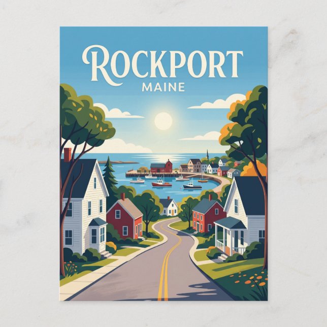 Rockport USA Vykort (Framsida)