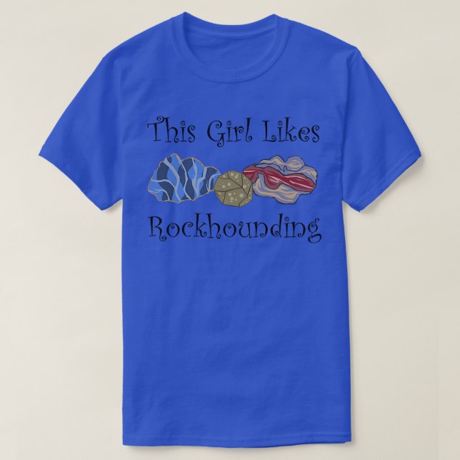 Rocks and Minerals Nature Earth Science Rockhounde T Shirt (Design framsida)