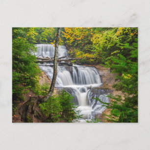 Rocks National Lakeshore, Sable Falls Vykort