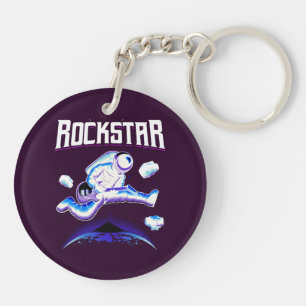 Rockstar astronaut spelar gitarr i rymden