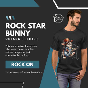 Rockstar Bunny Unisex T-Shirt