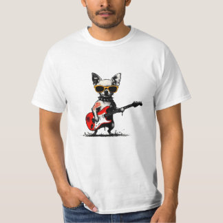 Rockstar Chihuahua T Shirt