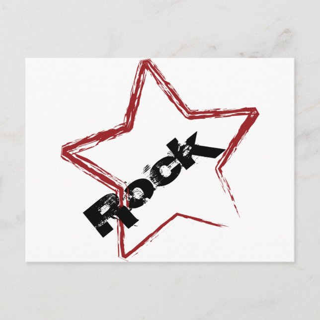 Rockstar Design Vykort (Framsida)