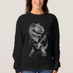 Rockstar Dinosaur Guitarist for Music Enthusiast T Shirt