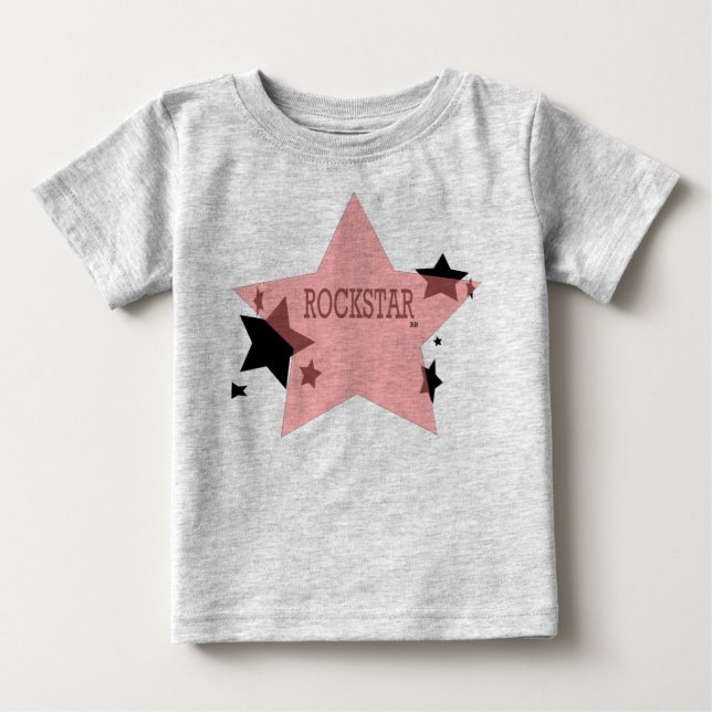 Rockstar Flicka Tee Shirt (Framsida)