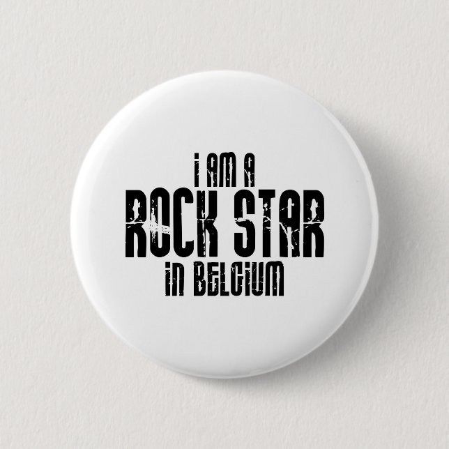 Rockstar i Belgien Knapp (Framsida)
