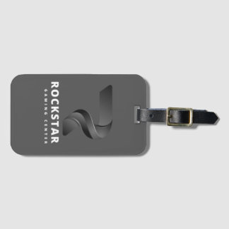Rockstar-Inspired Luggage Tag - Retro Grung Bagagebricka
