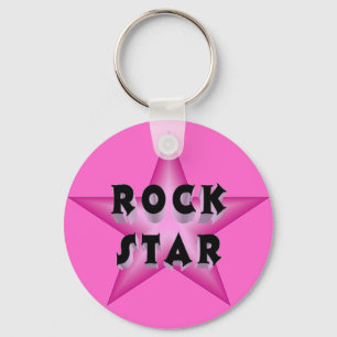 Rockstar keychain nyckelring