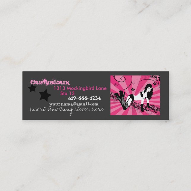 Rockstar kort (Framsida)