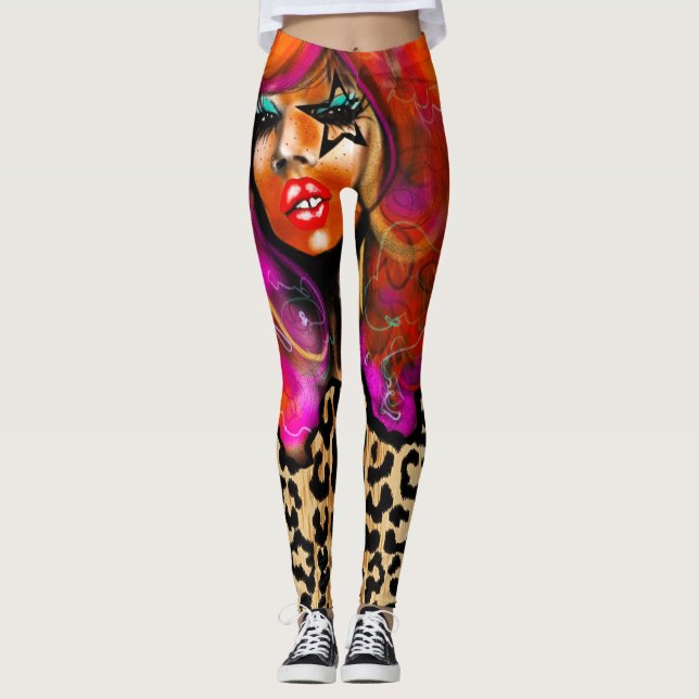ROCKSTAR LAGAR LEGGINGS (Framsida)