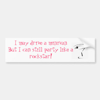 Rockstar minivan bildekal