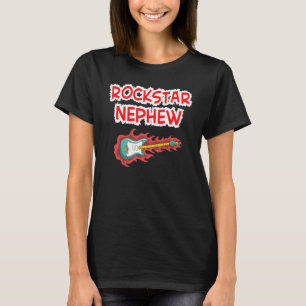 Rockstar Nephew Electriw Guitar Sten Mor Far T Shirt
