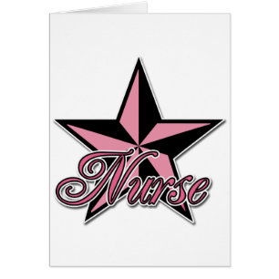 Rockstar Nurse Hälsningskort