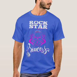 Rockstar Princess Cute Girls Rockers Novelty Sten T Shirt