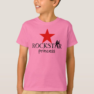 ROCKSTAR-princess - flickat-skjorta T Shirt