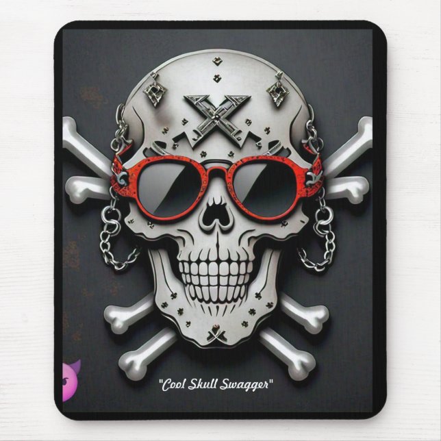 "Rockstar Skull Coolness" Musmatta (Framsidan)