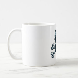 Rockstar Skull T-Shirt - Fet och Badass" Kaffemugg