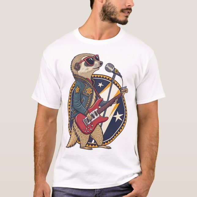 ROCKSTAR SURIKAT T SHIRT (Framsida)