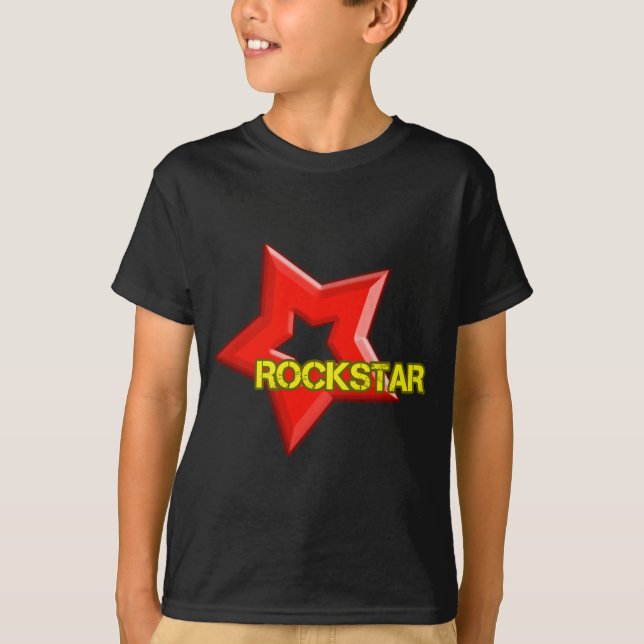Rockstar T Shirt (Framsida)